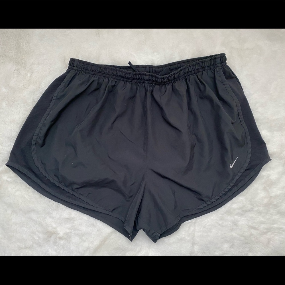 Nike vintage running shorts black size XL